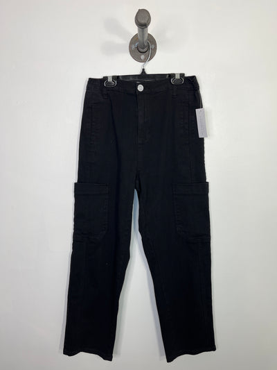 Kreamy Black Utility Jeans