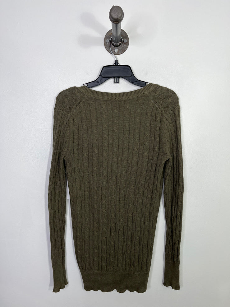 Gap Olive Knit Sweater