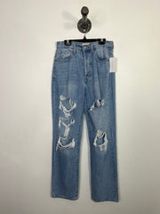 Cello Blue Distressed Jeans