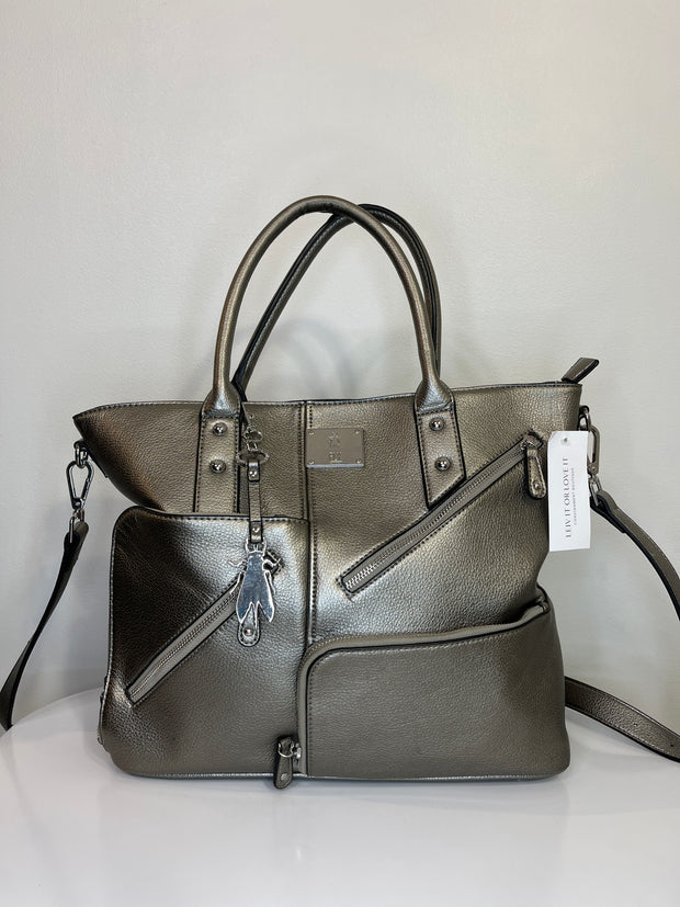 Fly London Silver Purse