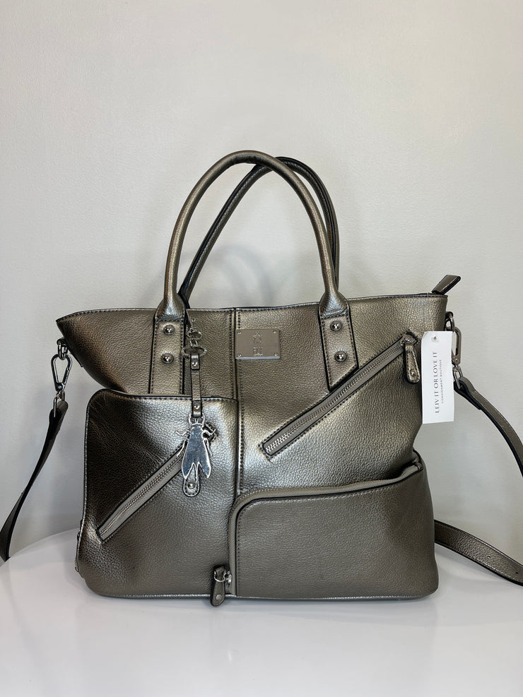 Fly London Silver Purse