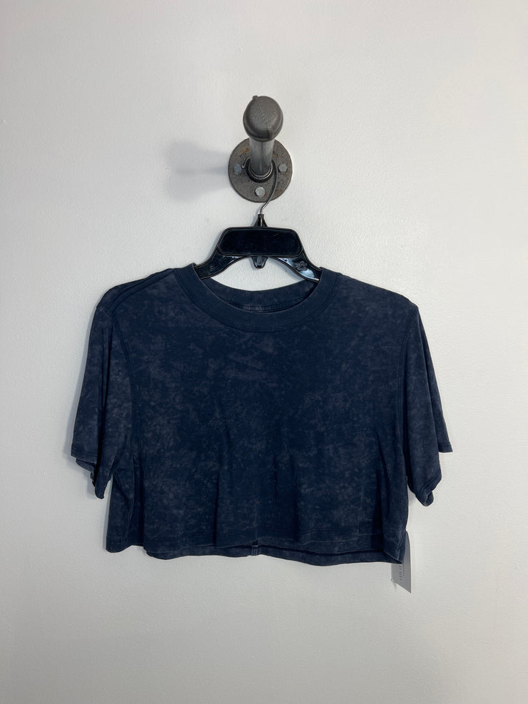 Lululemon Grey Cropped Tee