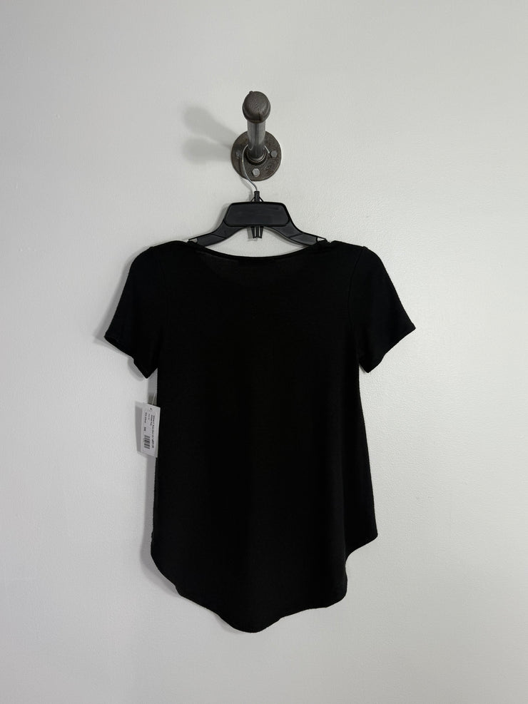 Wilfred F. Black Short Slv Top