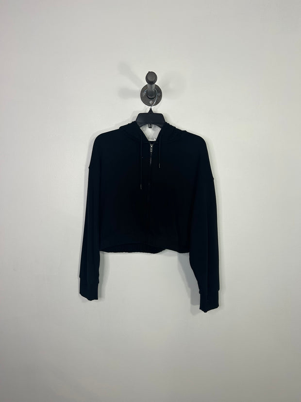 10 Tree Black Zip Up Hoodie