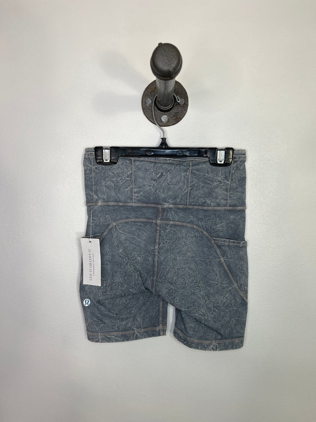 Lululemon Grey Biker Shorts