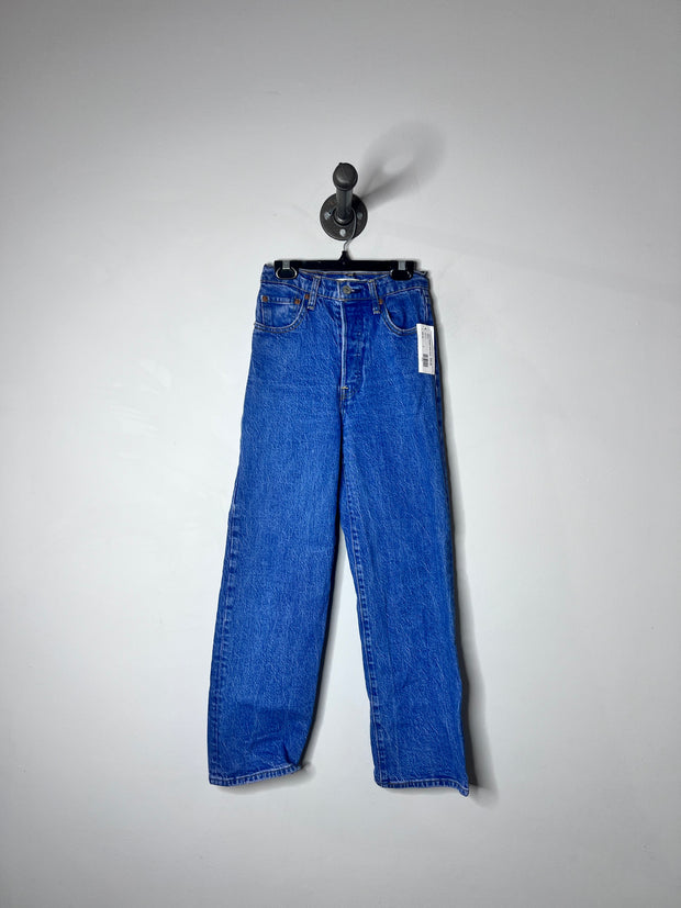 Levi's Straight Ankle Jeans