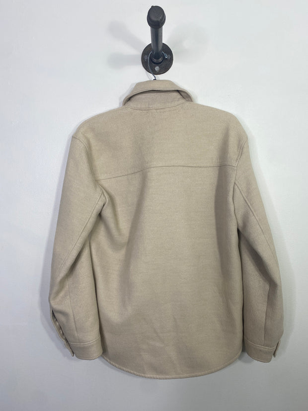 Abercrombie Cream Shacket