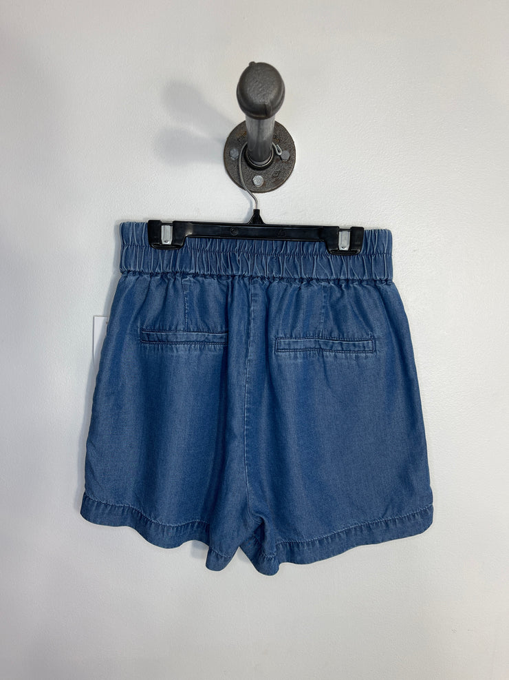 Dynamite Blue Tie-Waist Shorts