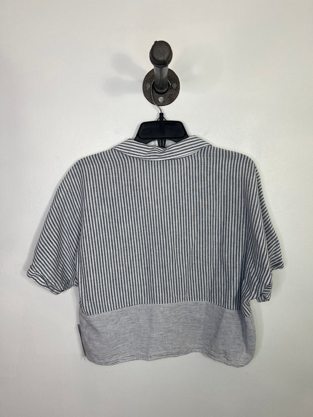 Mavi Blue/White Striped Tee