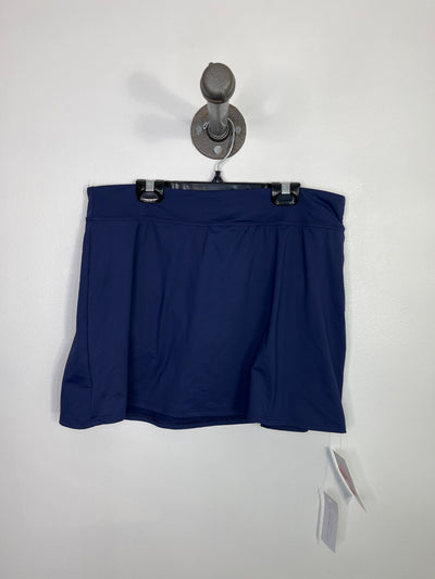 Land's End Navy Water Skirt