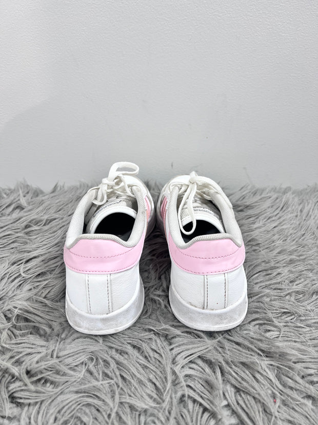 Baskets Adidas blanches/roses