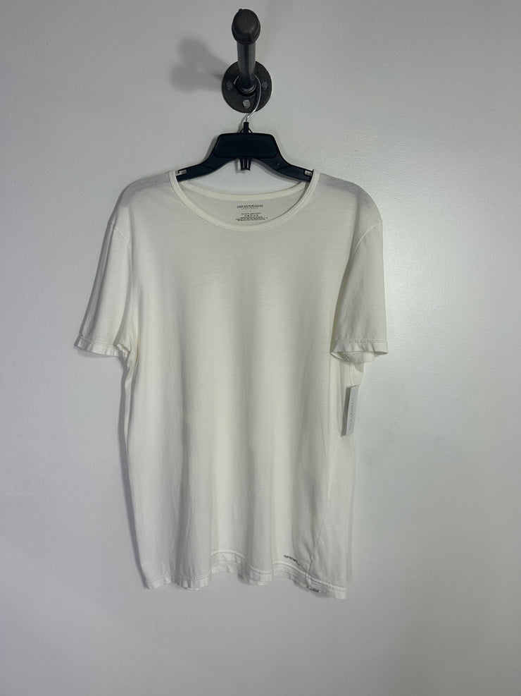 Faux Emporio Armani Wht Tee