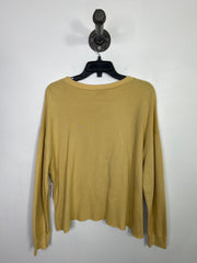 Blank Paige Ylw Smiley Sweater