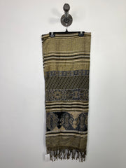 No Brand Gold Pattern Scarf