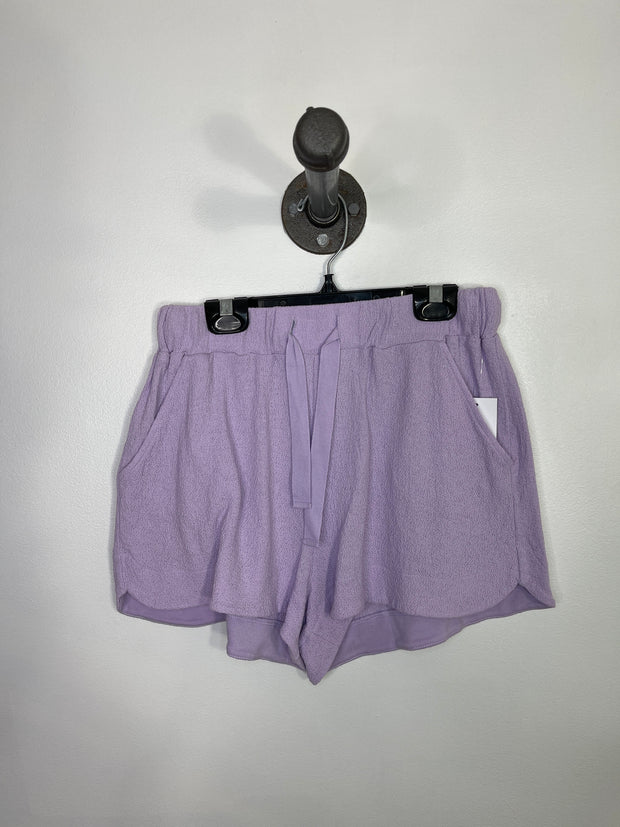 MNG Purple Finely Knit Shorts