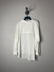 AE Oversized White Blouse