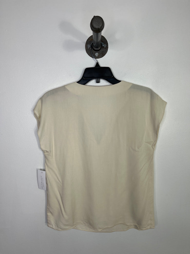 Minimum Crm Short Slv V-Neck