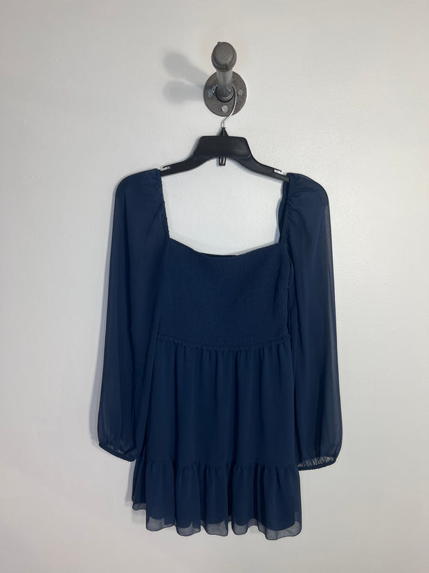 Wilfred Navy Mini Dress