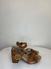 Hush Puppies Tan Strappy Heel