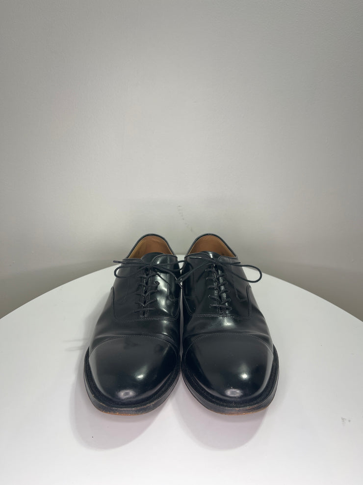 J&M Blk Leather Dress Shoes