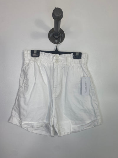Gap Wht Linen Paper Bag Shorts