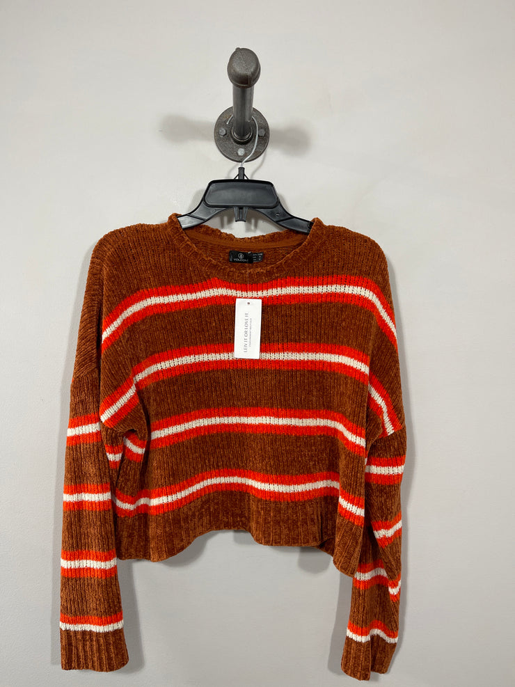 Volcom Orange Stripe Sweater