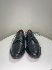 Allen E. Blk Leather Drs Shoes