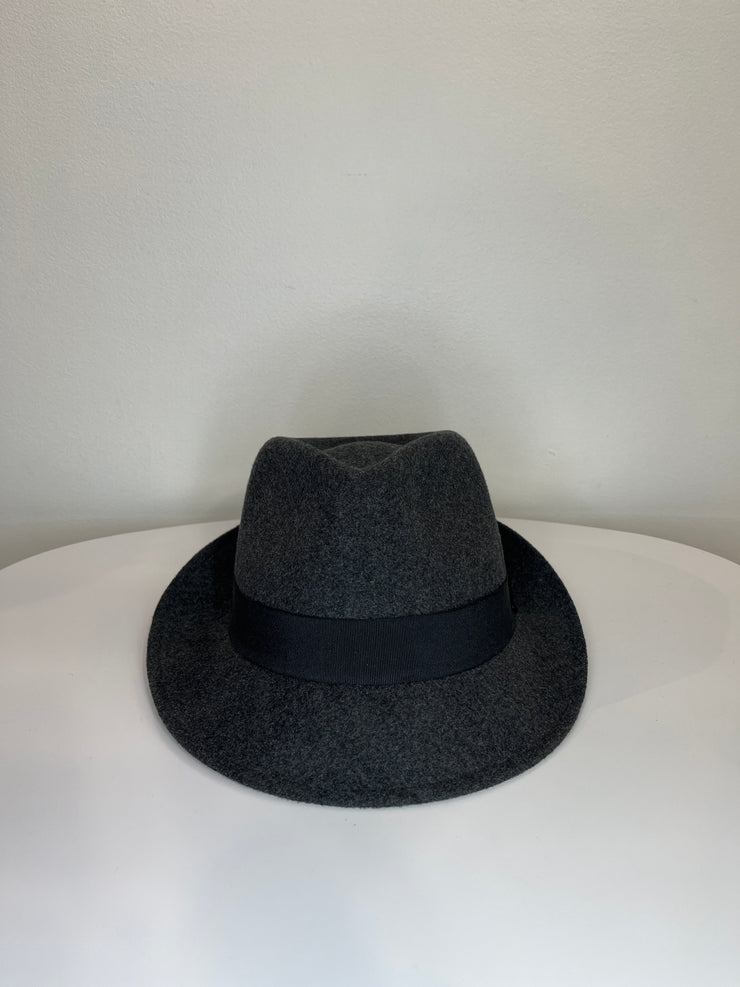 London Fog Grey Fedora