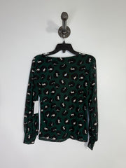 Cleo Green Patterned Blouse
