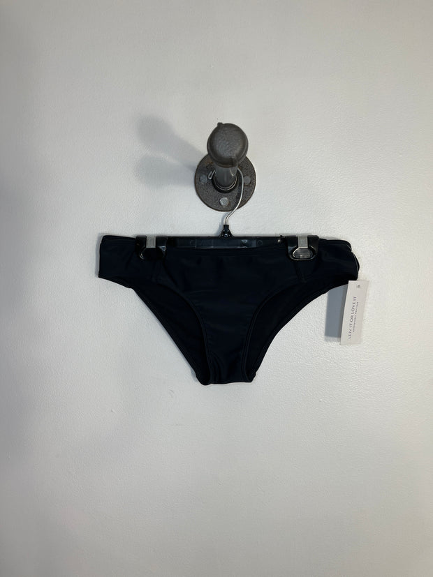Conjunto de bikini sin tirantes negro A&amp;F