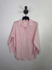 Maeve Pink Button-Up Blouse