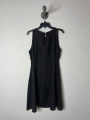 Plaza Del Black Linen Dress