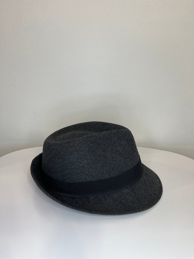 London Fog Grey Fedora