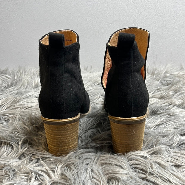 Madden Girl Black Heel Boots