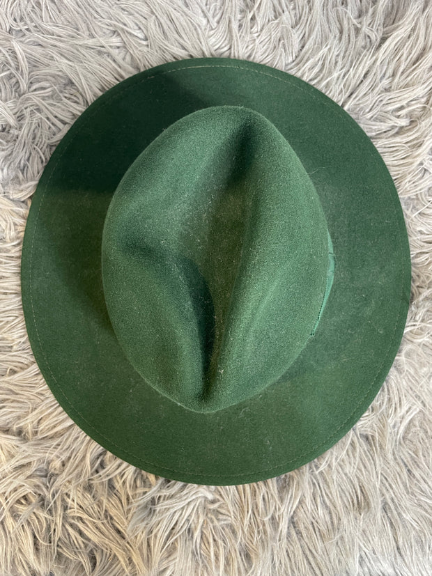 West Von Green Wool Hat