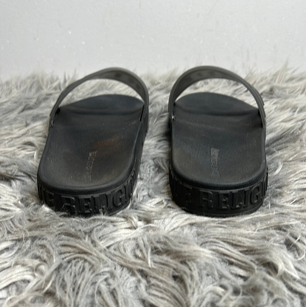 True Religion Black Slides