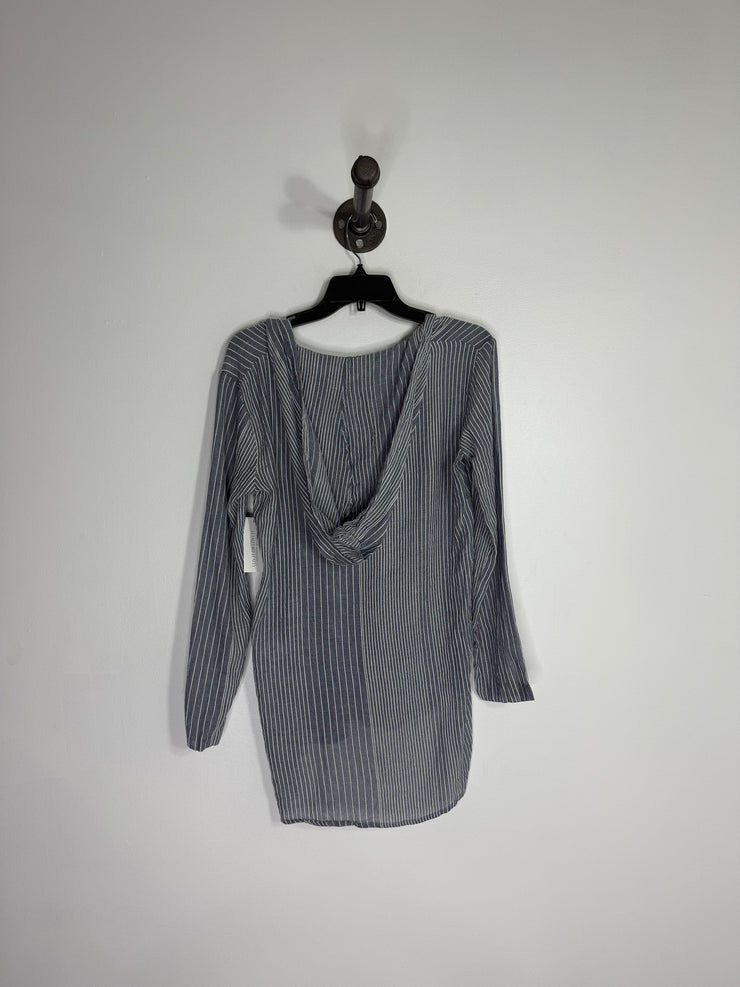 Billa Bong Blu Striped Lngslv