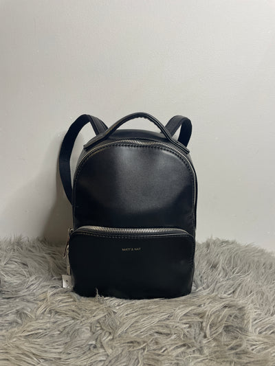 Matt & Nat Black Mini Backpack