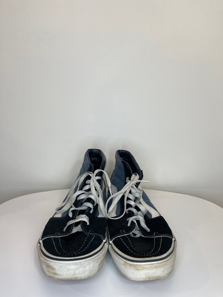 Vans Blue/Blk HighTop Sneakers