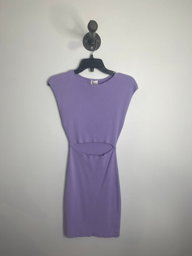 Robe à découpes violette Wilfred