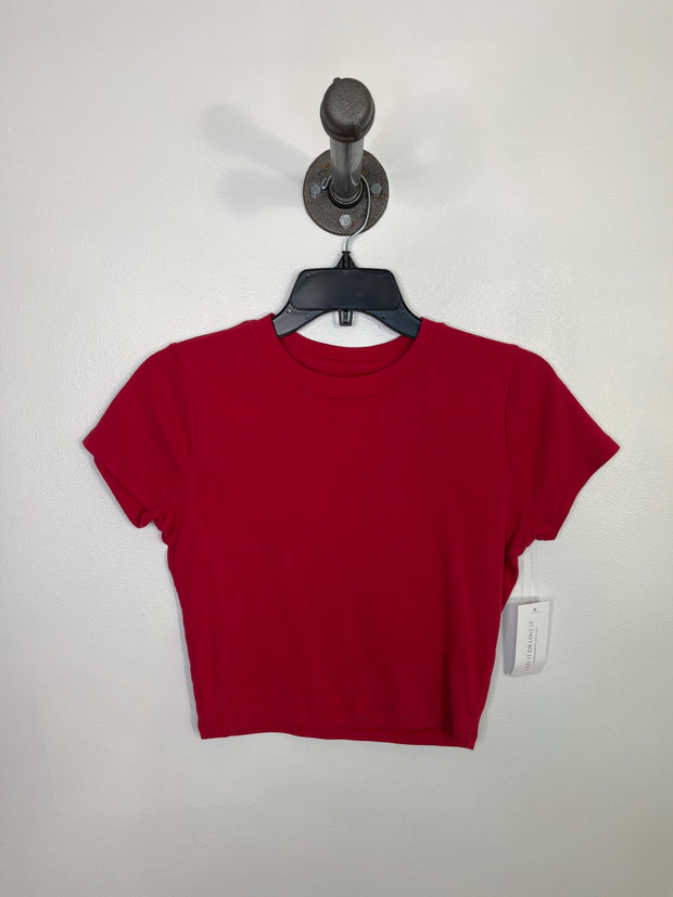 Hollister Red Baby Tee