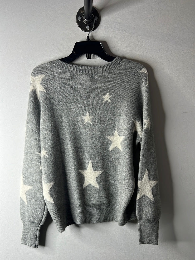 RW&CO Grey Star Sweater