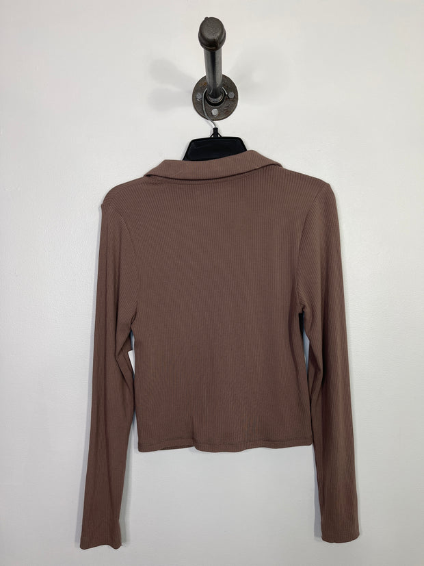 Abercrombie Brn ButtonUp Shirt