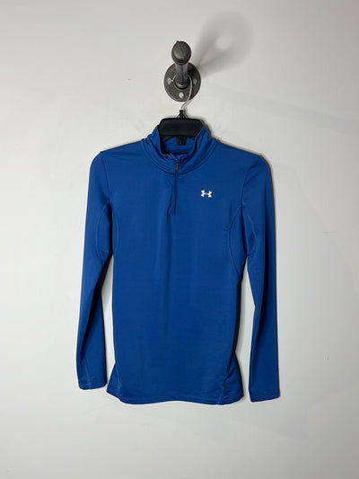 Underarmour Blue Lsv Pull-Over