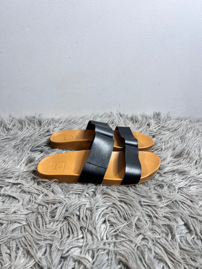 Reef Black Strap Sandals