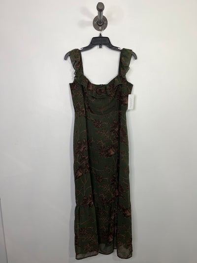 Park & Fifth Grn Floral Dress
