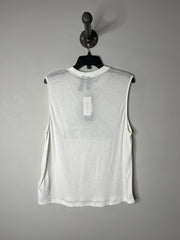 Adidas White Tank