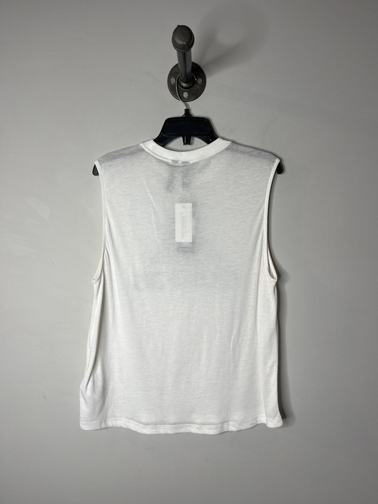 Adidas White Tank