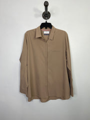 Modern Ambition Tan ButtonUp