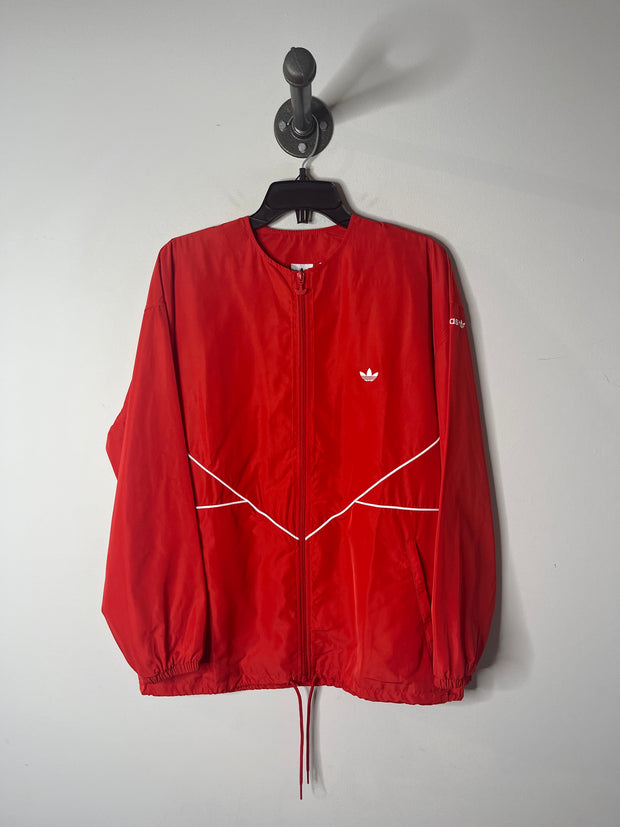 Adidas Red Windbreaker